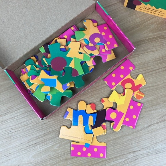 Chicka Chicka Boom Boom Book & Puzzle - Picture 2 of 8